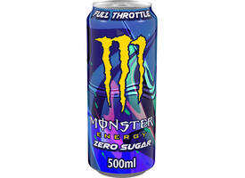 Energiedrank monster full throttle suikervrij blik 500ml