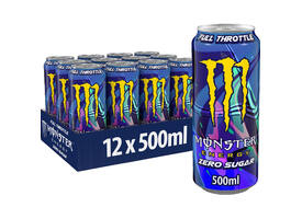 Energiedrank monster full throttle suikervrij blik 500ml