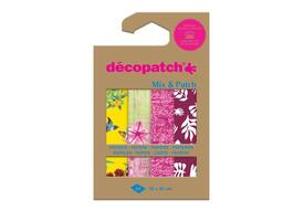 Hobbypapier Décopatch 30x40cm set à 4 vel thema Wandeling in Kyoto