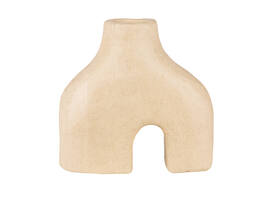 Figuur Décopatch vaas dubbele voet 19x7x18cm