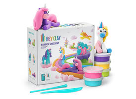 Klei Hey Clay eenhoorn set à 15 delen