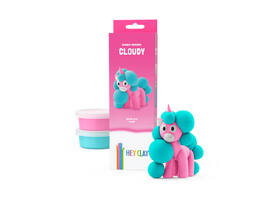 Klei Hey Clay eenhoorn set à 3 delen