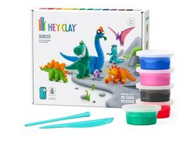 Klei Hey Clay dinos set à 15 delen