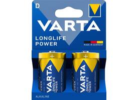 Batterij VARTA Longlife Power 2x D