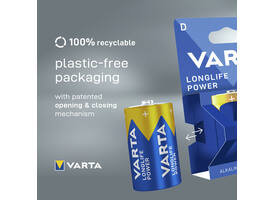 Batterij VARTA Longlife Power 2x D
