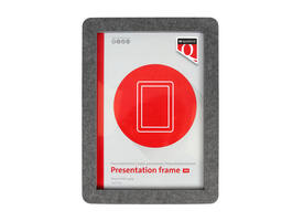 Presentatieframe Quantore A4 gerecycled vilt grijs