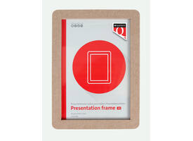 Presentatieframe Quantore A4 gerecycled vilt zand