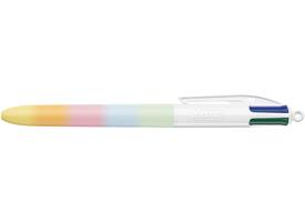 4-Kleuren balpen Bic regenboog medium assorti