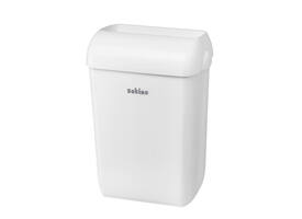 Afvalbak Satino open inworp 43 liter wit 332570