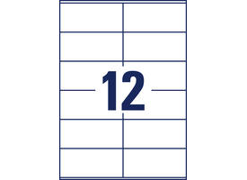 Etiket Avery L7875-20 105x48mm 240 stuks