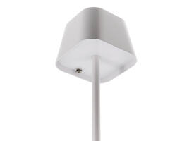 Tafellamp Securit Georgina LED oplaadbaar dimbaar wit