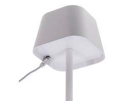 Tafellamp Securit Georgina LED oplaadbaar dimbaar wit