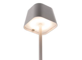 Tafellamp Securit Georgina LED oplaadbaar dimbaar wit