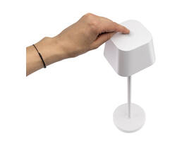 Tafellamp Securit Georgina LED oplaadbaar dimbaar wit