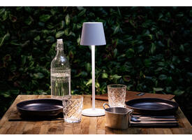 Tafellamp Securit Feline LED oplaadbaar dimbaar wit