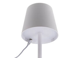 Tafellamp Securit Feline LED oplaadbaar dimbaar wit