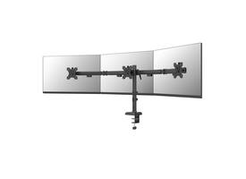 Monitorarm Neomounts NERO triple 17-27" zwart