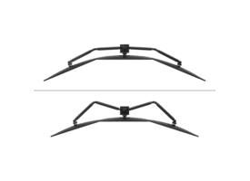 Monitorarm Neomounts NERO triple 17-27" zwart