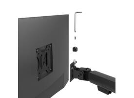 Monitorarm Neomounts NERO triple 17-27" zwart