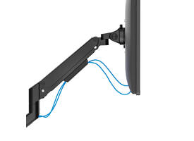 Monitorarm Neomounts NEXT Slim dual 17-32" zwart