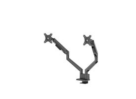Monitorarm Neomounts NEXT Slim dual 17-32" zwart