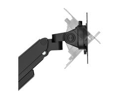 Monitorarm Neomounts NEXT Slim dual 17-32" zwart