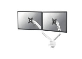 Monitorarm Neomounts NEXT Slim dual 17-32" wit