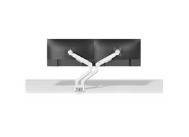 Monitorarm Neomounts NEXT Slim dual 17-32" wit