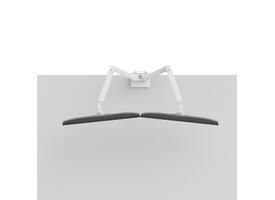 Monitorarm Neomounts NEXT Slim dual 17-32" wit