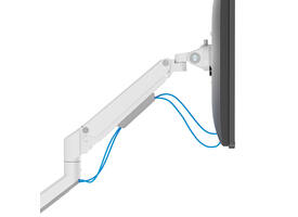 Monitorarm Neomounts NEXT Slim dual 17-32" wit