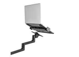 Monitorarm met laptophouder Neomounts NEXT Lite single 17-27" zwart