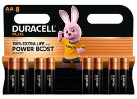 Batterij Duracell Plus Powerboost 8x AA