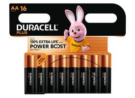 Batterij Duracell Plus Powerboost 16x AA