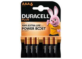 Batterij Duracell Plus Powerboost 6x AAA