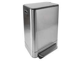 Pedaalemmer Desq 40 liter rvs zilver