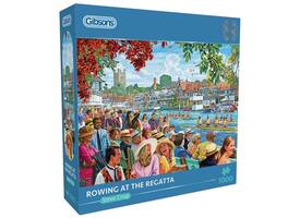 Puzzel Gibsons Rowing at the Regatta 1000 stukjes