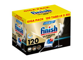 Vaatwastabletten Finish Ultimate plus 120 stuks gigapack