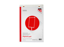 Flipoverpapier Quantore 65x95cm 50vel recycled ongevouwen