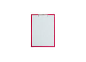 Klembord MAUL A4 staand PVC rood