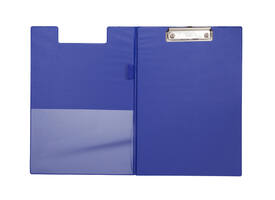 Klembordmap MAUL A4 staand PVC met penlus blauw