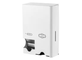Dameshygiënedispenser MediQo-line klein RVS wit
