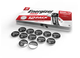 Batterij Energizer knoopcel 12x CR2032 lithium