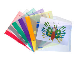 Enveloptas Djois Color Collection A5 horizontaal assorti