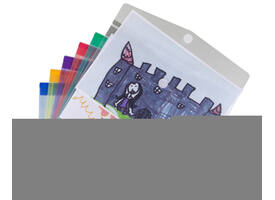 Enveloptas Djois Color Collection A4 horizontaal assorti