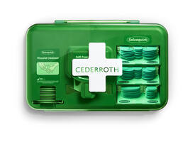 Wond dispenser Cederroth - Salvequick blauw