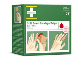 Bandage Cederroth Soft Foam 6cmx4,5m beige