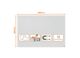 Whiteboard Nobo Infinity randloos 60x90cm
