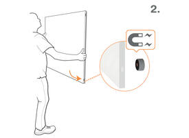 Whiteboard Nobo Infinity randloos 60x90cm