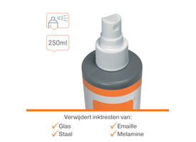 Whiteboardreinigingsspray Nobo waterbasis 250ml