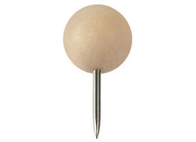 Punaises Nobo hout voor memobord 40 stuks